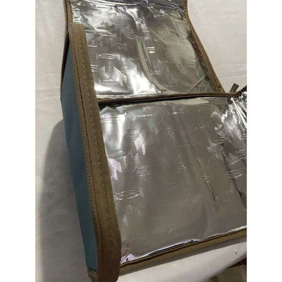 Rachael Ray Casserole Tote Insulated For Heat Zip Closure Folds Flat Wipe Clean - Picture 11 of 16